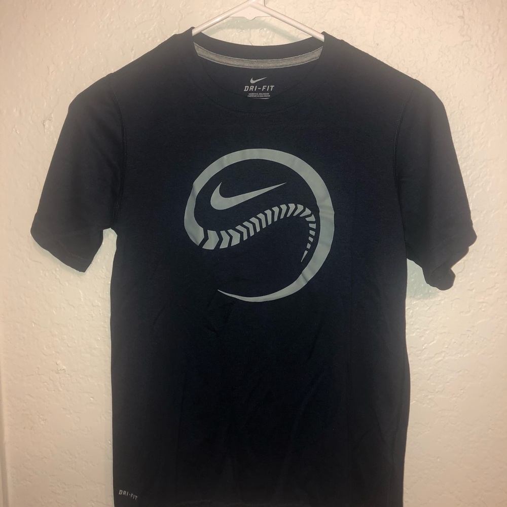 navy nike dri fit